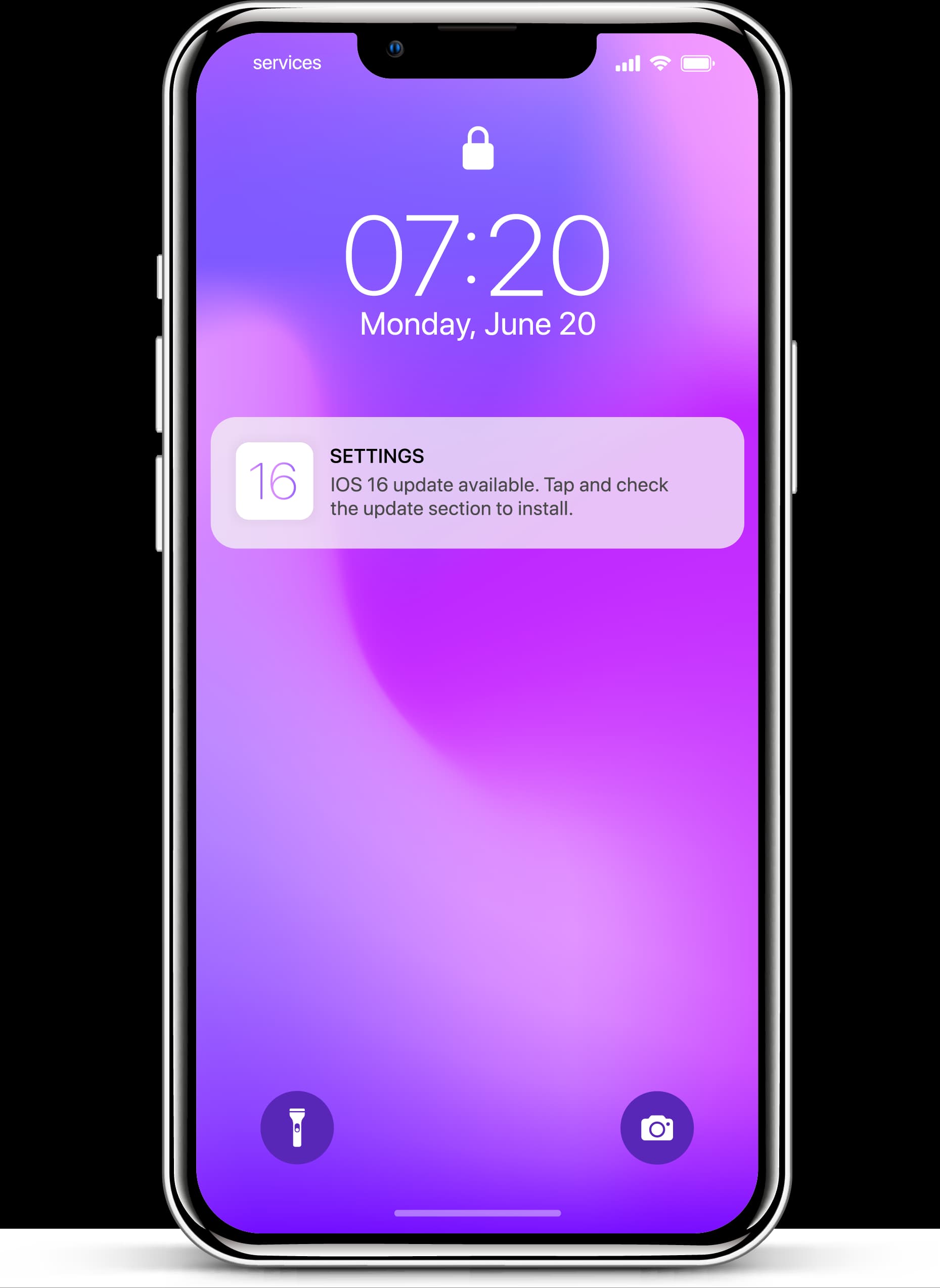 スマートフォン（iPhone）